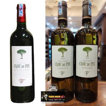 Vang Pháp Chateau Clou Du Pin Bordeaux Superieur Đỏ - Trắng