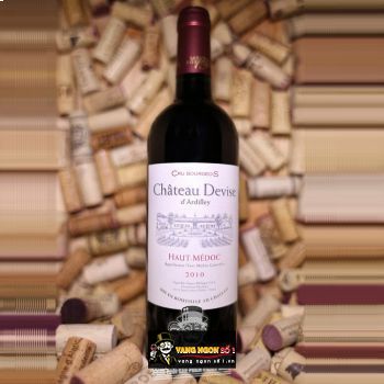 Vang Pháp Chateau Devise Dardilley Cru Bourgeois uống ngon
