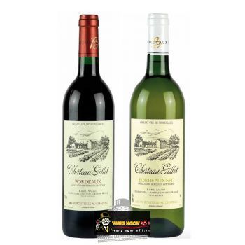 Vang Pháp CHATEAU GILLET BORDEAUX (ĐỎ - TRẮNG)