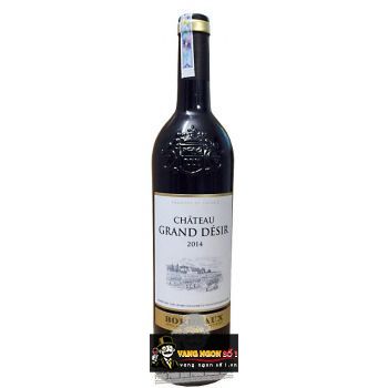 Vang Pháp CHATEAU GRAND DÉSIR BORDEAUX