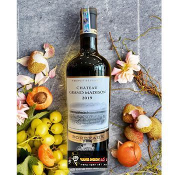 Vang Pháp Chateau Grand Madison Bordeaux 2019 uống ngon