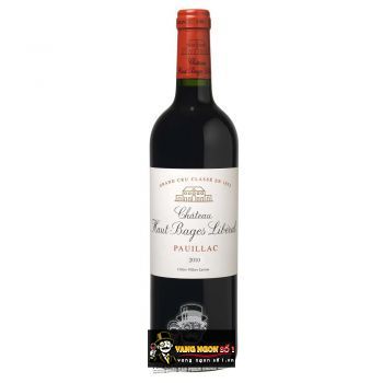 Vang Pháp Chateau Haut Bages Liberal Pauillac uống ngon