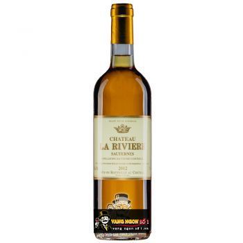 Vang Pháp Chateau la Riviere Sauternes AOC thượng hạng