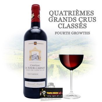Vang Pháp Chateau La Tour Carnet Grand Cru Classe Margaux