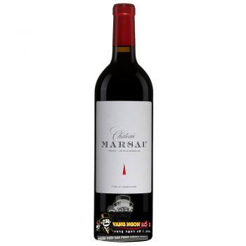 Vang Pháp Chateau Marsau Cotes de Francs Bordeaux thượng hạng