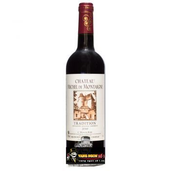 Vang Pháp Chateau Michel de Montaigne Tradition uống ngon