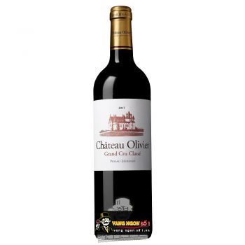Vang Pháp Chateau Olivier Crus Classe Pessac Leognan