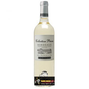 Vang Pháp Collection Privee Bordeaux Blanc Cordier uống ngon