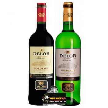 Vang Pháp Delor Reserve Bordeaux Đỏ - Trắng uống ngon