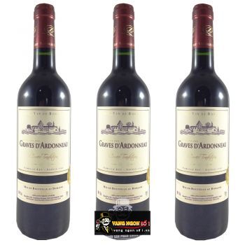 Vang Pháp Domaine des Graves d’Ardonneau Red, Cotes de Blaye AOC Bordeaux