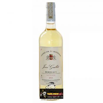 Vang Pháp Jean Guillot Sauvignon Bordeaux uống ngon
