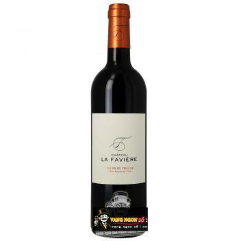 Vang Pháp La Faviere Chateau Bordeaux Superieur