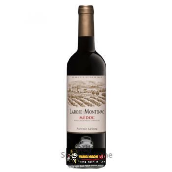 Vang Pháp Larose Montenac Medoc Antoine Moueix