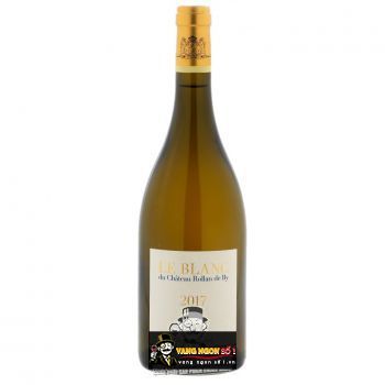 Vang Pháp Le Blanc Du Chateaux Rollan De By White uống ngon