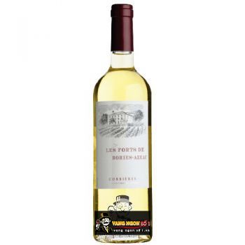 Vang Pháp Les Forts de Bories Azeaux Blanc Corbieres