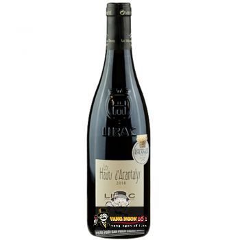 Vang Pháp Lirac Les Hauts d Acantalys