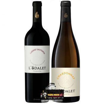Vang Pháp LOdalet Pays dOc Cabernet Sauvignon - Chardonnay uống ngon