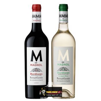 Vang Pháp M DE MAGNOL BARTON GUESTIER ĐỎ - TRẮNG