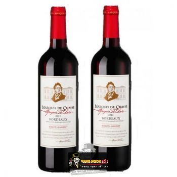 Vang pháp Marquis de Chasse Bordeaux