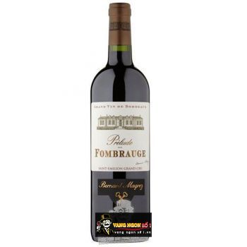 Vang Pháp Prelude de Fombrauge Saint Emilion Grand Cru