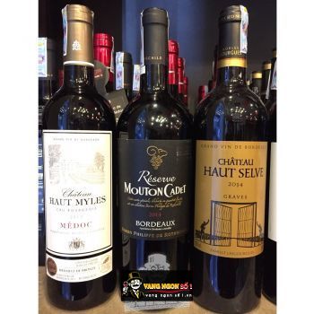 Vang Pháp Reserve Mouton Cadet 2014 Bordeaux bn1