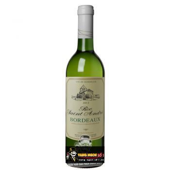 Vang Pháp Roc Saint Andre Bordeaux Blanc