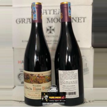 Vang Pháp Valréas Côtes Du Rhône Village uống ngon