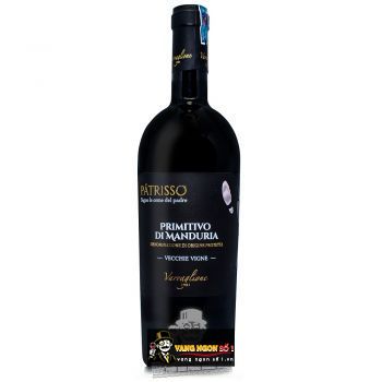 Vang Ý 18.5 ĐỘ PATRISSO PRIMITIVO DI MANDURIA