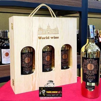 Rượu vang 1989 Nhãn Đỏ - Nhãn vàng bn2