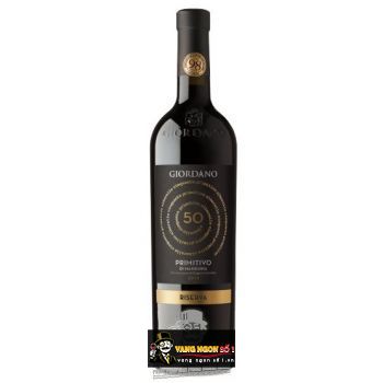 Vang Ý 50 GIORDANO PRIMITIVO DI MANDURIA RISERVA