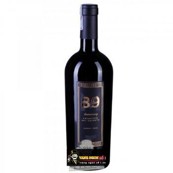 Vang Ý 89 Primitivo Del Salento