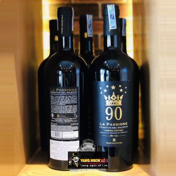 Vang Ý 90 La Passione Primitivo Del Salento