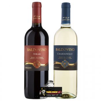 Vang Ý Baldovio Đỏ - Trắng