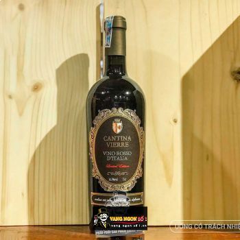 Vang Ý CANTINA VIERRE VINO ROSSO DITALIA LIMITED EDITION