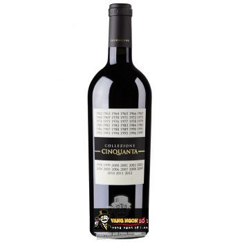 Vang ý Collezione Cinquanta