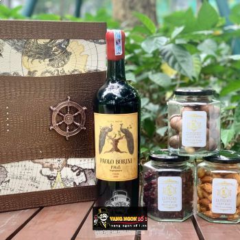 Vang Ý Con Công PAOLO BORINI 1968 NEGROAMARO uống ngon