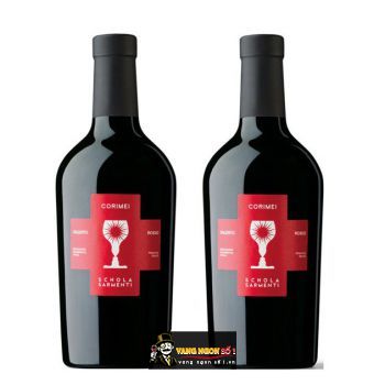 Vang Ý Chén thánh CORIMEI SCHOLA SARMENTI SALENTO 20 ĐỘ bn2