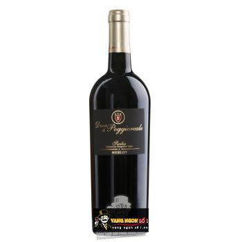 Vang Ý Duca Di Poggioreale Merlot 2005