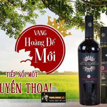 Rượu vang Ý Monteverdi Dolce Novella Exclusive Cao cấp - Vang ngọt Hoàng Đế bn1