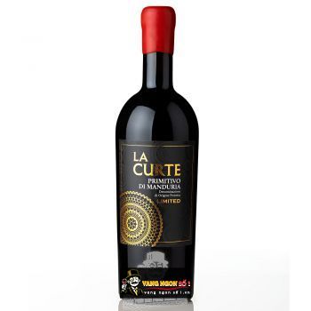 Vang Ý La Curte Limited 19 độ Primitivo di Manduria