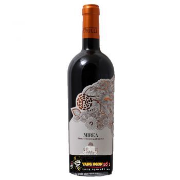 Vang Ý MIREA PRIMITIVO DI MANDURIA TRULLI 17,5 Độ