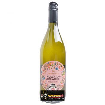 Vang Ý Moscato Strawberry Miravento uống ngon