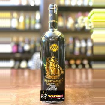 Vang Ý Negroamaro del Salento 888 - Vang cánh buồm