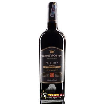 Vang Ý TERRE NOSTRE PRIMITIVO PUGLIA