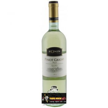 Vang Ý Zonin Pinot Grigio Friuli Aquileia