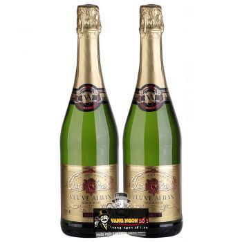 Vang nổ Pháp Veuve Alban Mousseux Brut uống ngon bn1