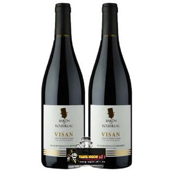 Vang Pháp Visan Baron de Roussilac uống ngon bn1